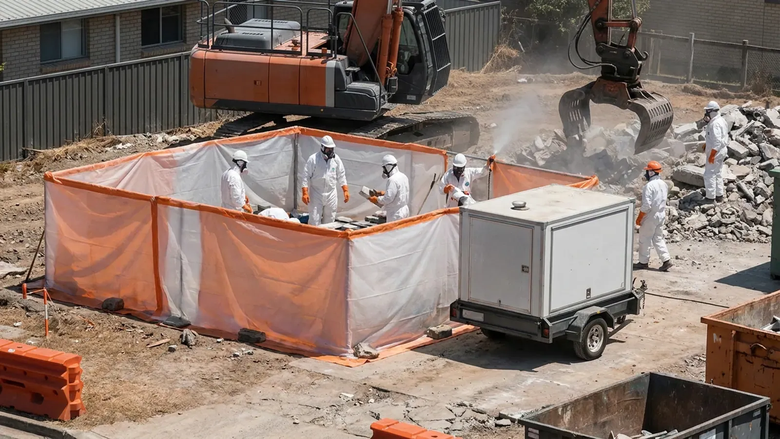 Illustration for Asbestos Before Demolition in Queensland