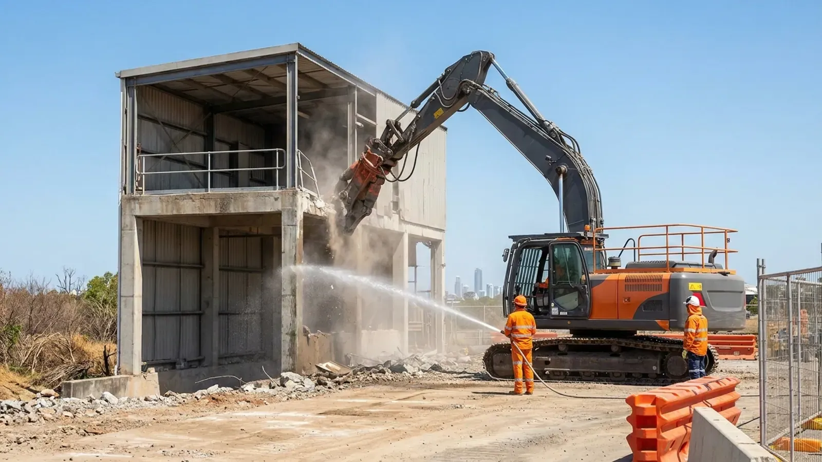 Illustrative commercial/industrial premises and loading access